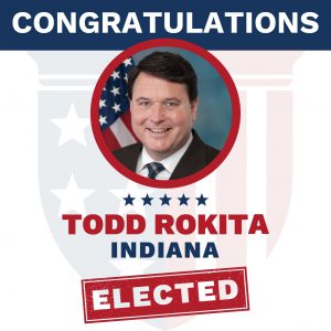 Congratulations Todd Rokita of Indiana